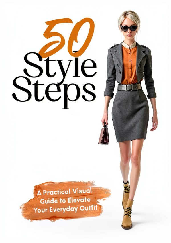 Fashion Steps 50 Steps Book 1 of 3 – Beginner Guide to Fashion & Art-0